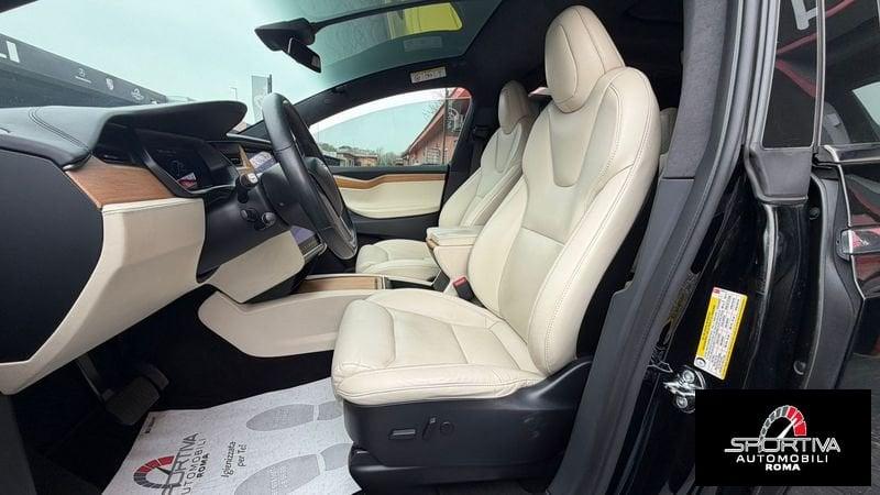 Tesla Model X UNICO PROPRIETARIO ANTICIPO 14990 EURO RATA MENSILE 487,00 EURO 100 kWh Dual Motor Long Range 4WD au