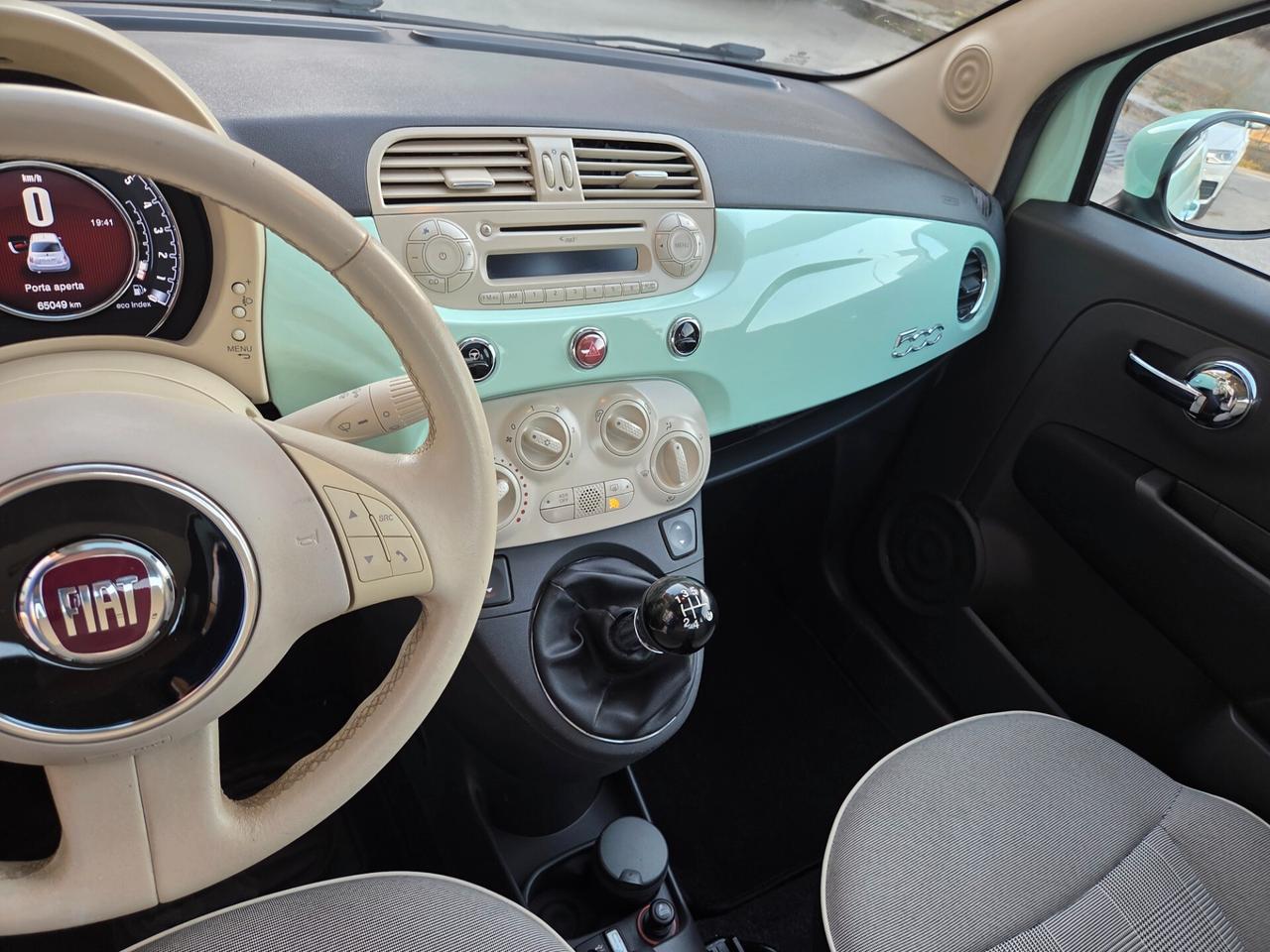 FIAT 500 ANNO 2015 SOLI KM 65000 CERTIF MOLTO BELLA