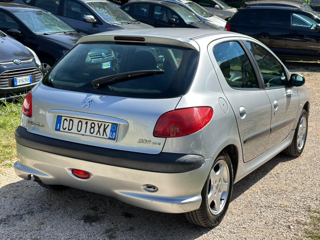 Peugeot 206 1.4 HDi 5p. LEE NEOPATENTATI