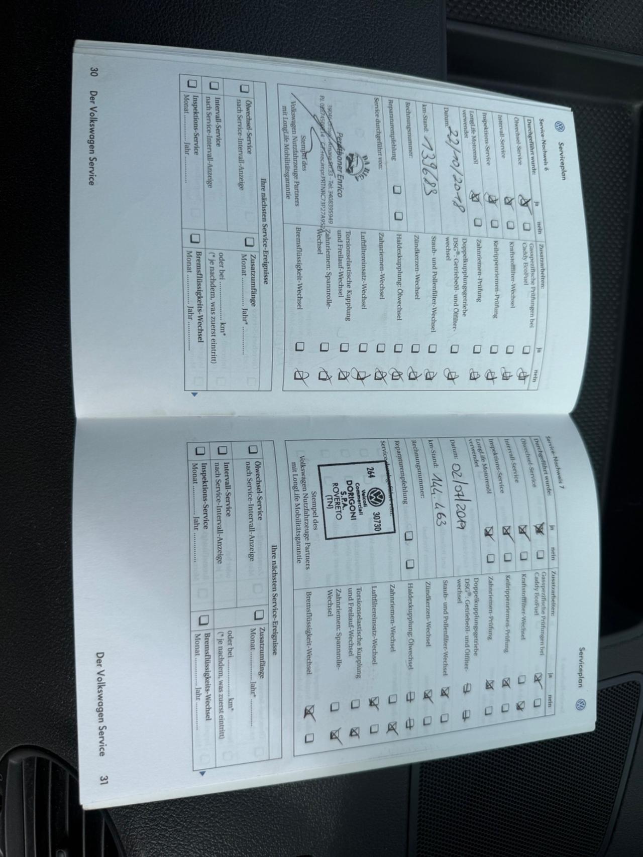 Volkswagen Caddy 2.0 Ecofuel 4p. Life Tramper