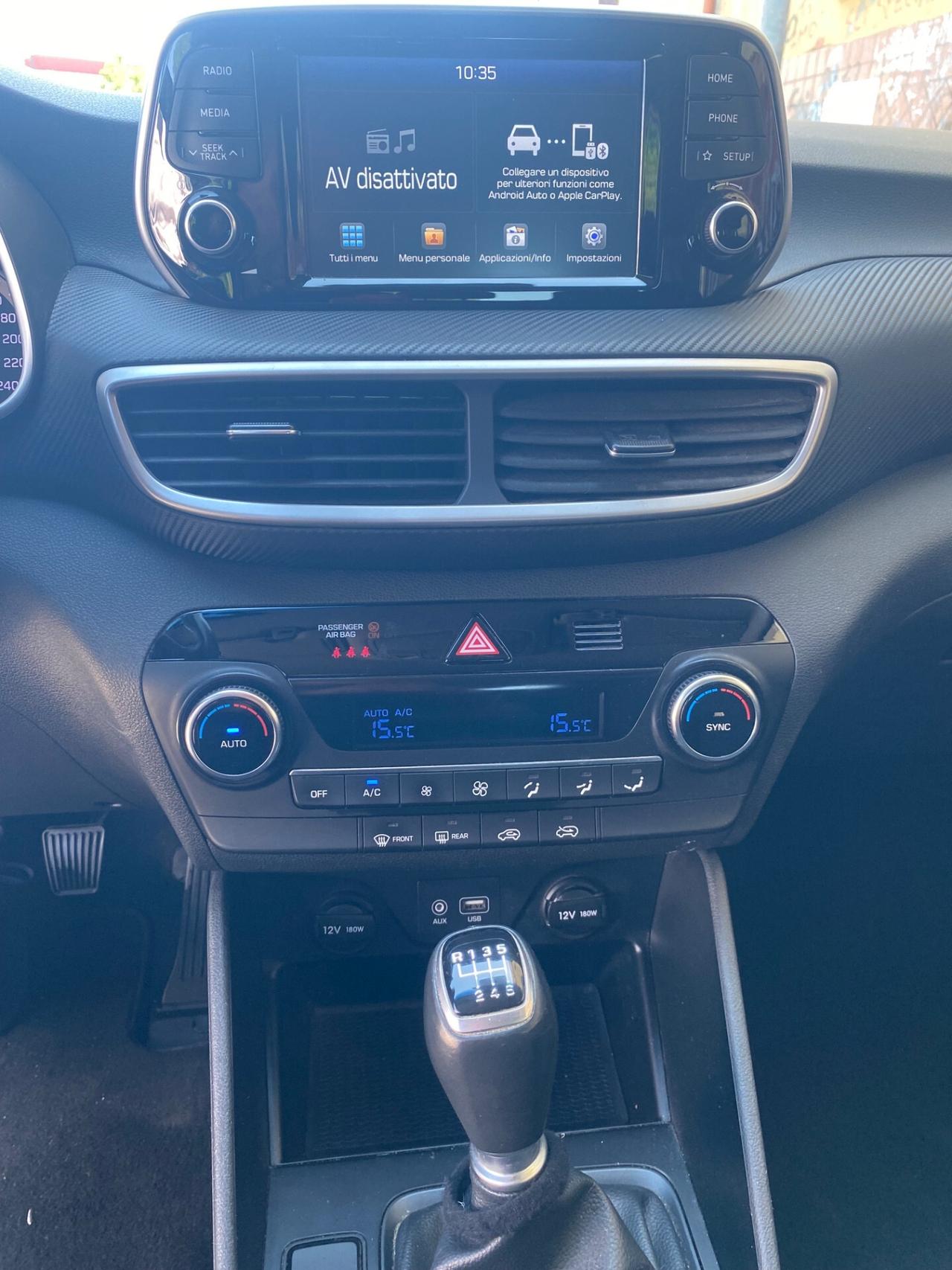 Hyundai Tucson 1.6 CRDi Anno 2019 Full Led