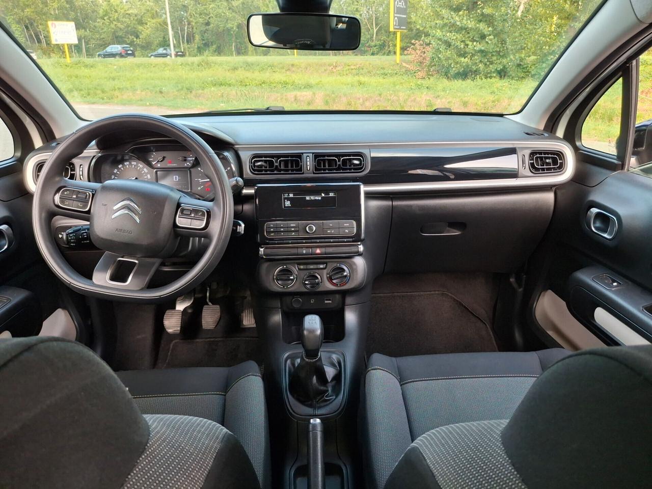 Citroen C3-1.2 BENZINA-CHILOMETRI CERTIFICATI-