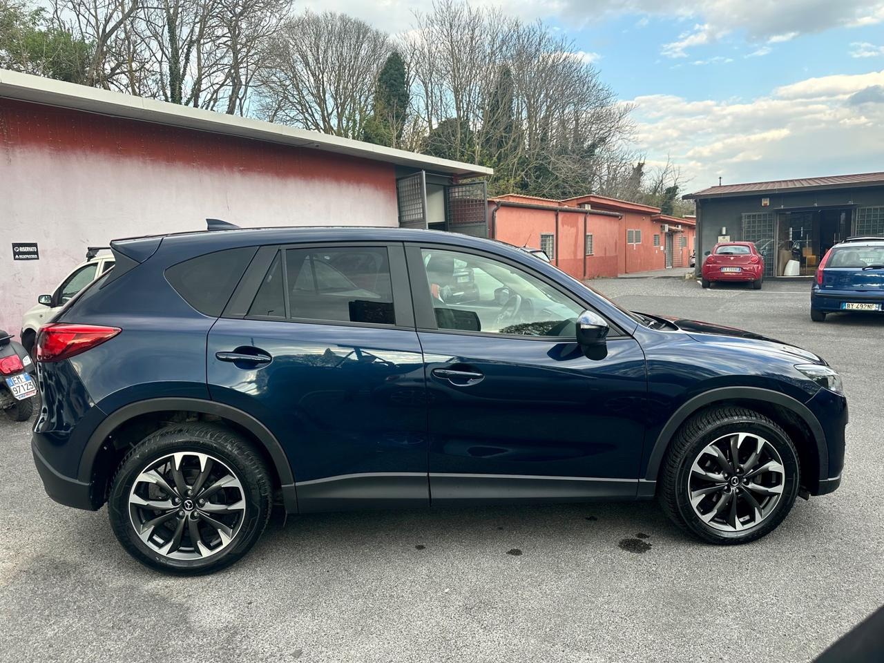 Mazda CX-5 2.2L Skyactiv-D 175CV 4WD Exceed Tetto Pelle Navi Traino Bose Service Permute Rate Garanzia