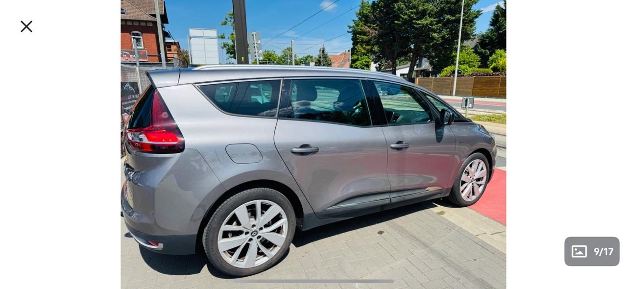 Renault Grand Scenic 7 posti 5 anni di garanzia