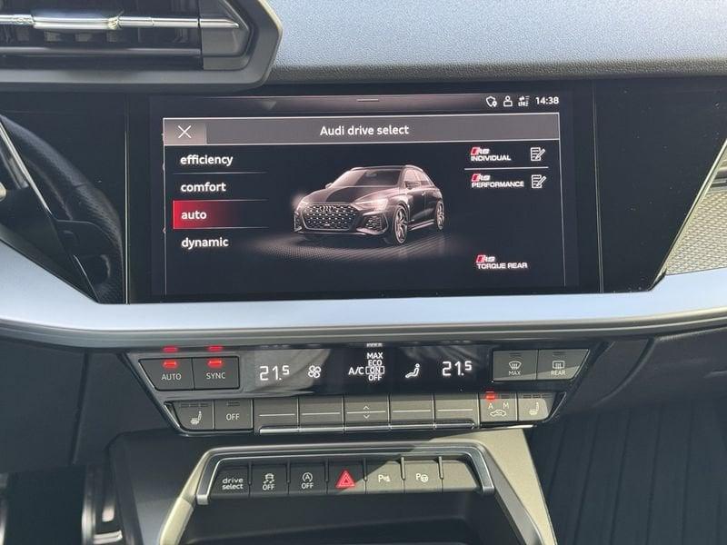 Audi A3 RS 3 SPB TFSI quattro S tronic MATRIX CARBOCERAMICA