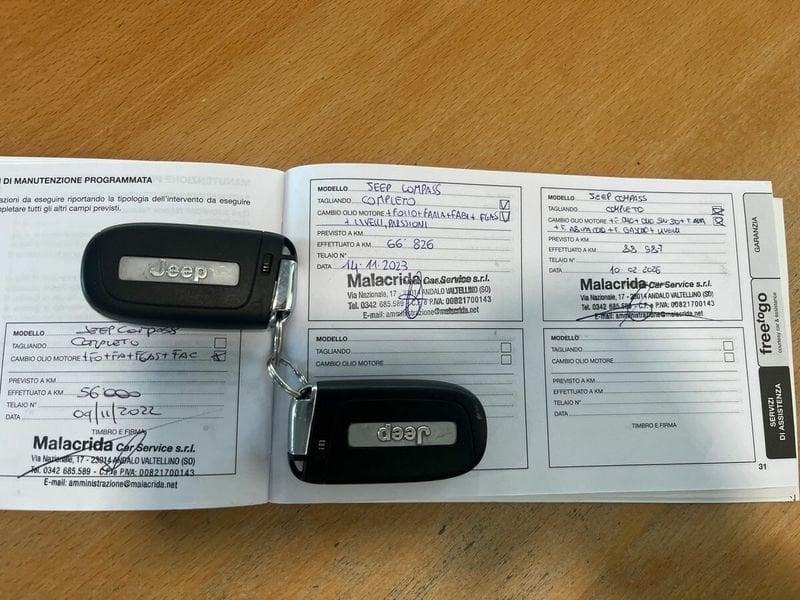 Jeep Compass 2.0 MJet 140cv Limited 4WD auto