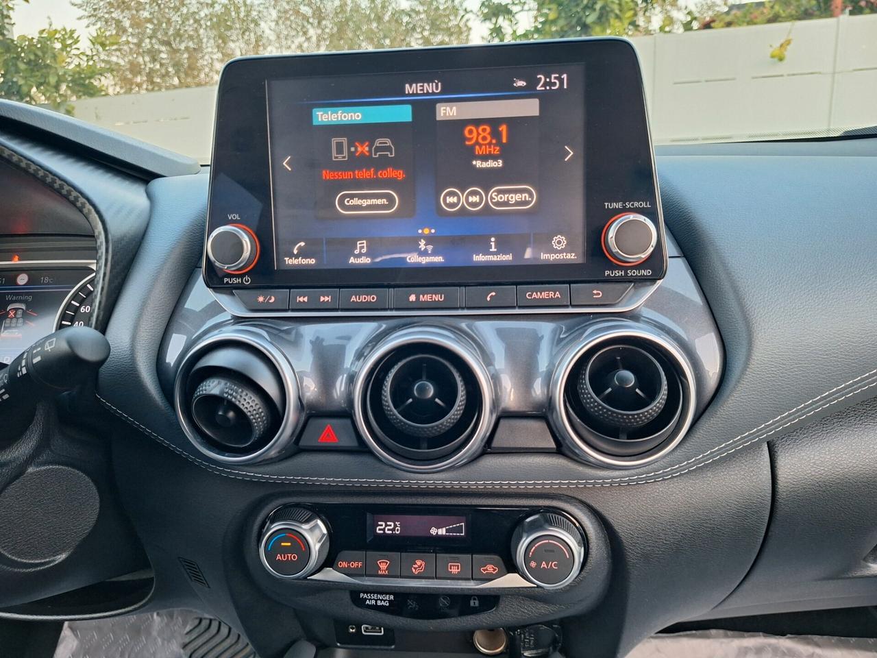 Nissan Juke N-CONNECTA 1.0 DIG-T 117cv AUTOMAT. NAV+RETROCAM. 2022