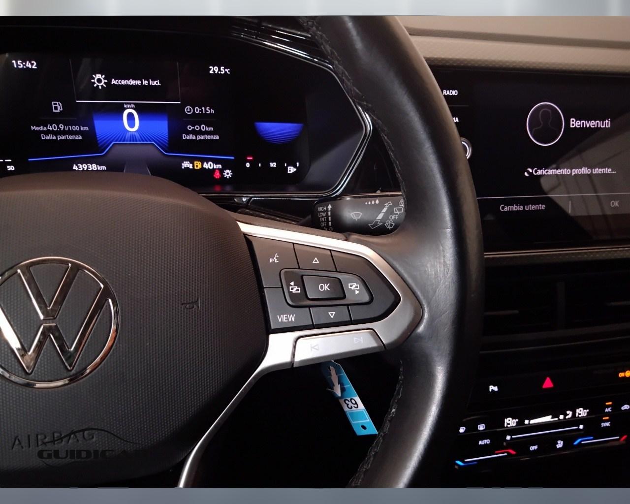 VOLKSWAGEN T-Cross 2019 - T-Cross 1.0 tsi Sport 95cv