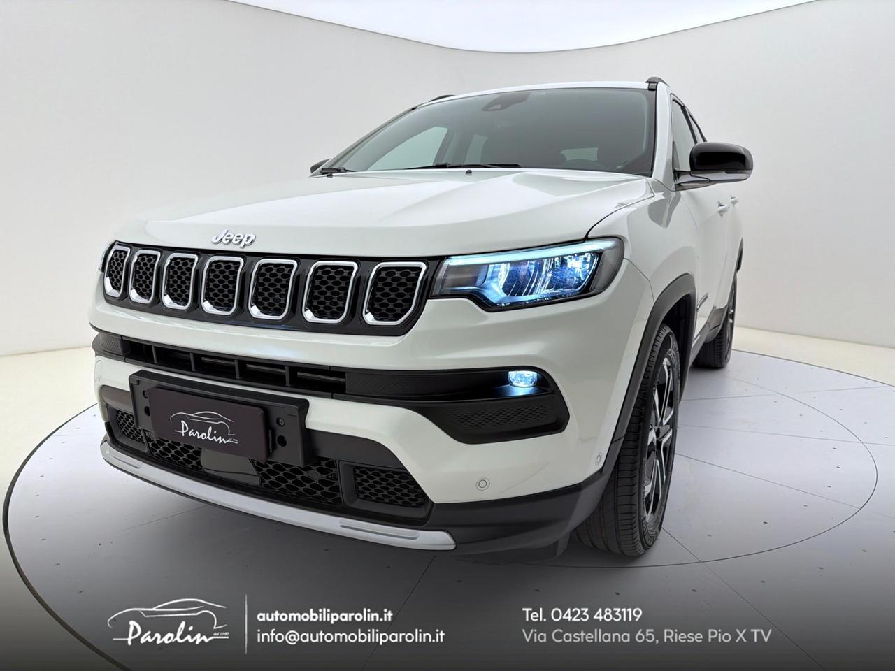 Jeep Compass 1.3 turbo t4 Limited 2wd 150cv ddct ACC-LED-Telecamera