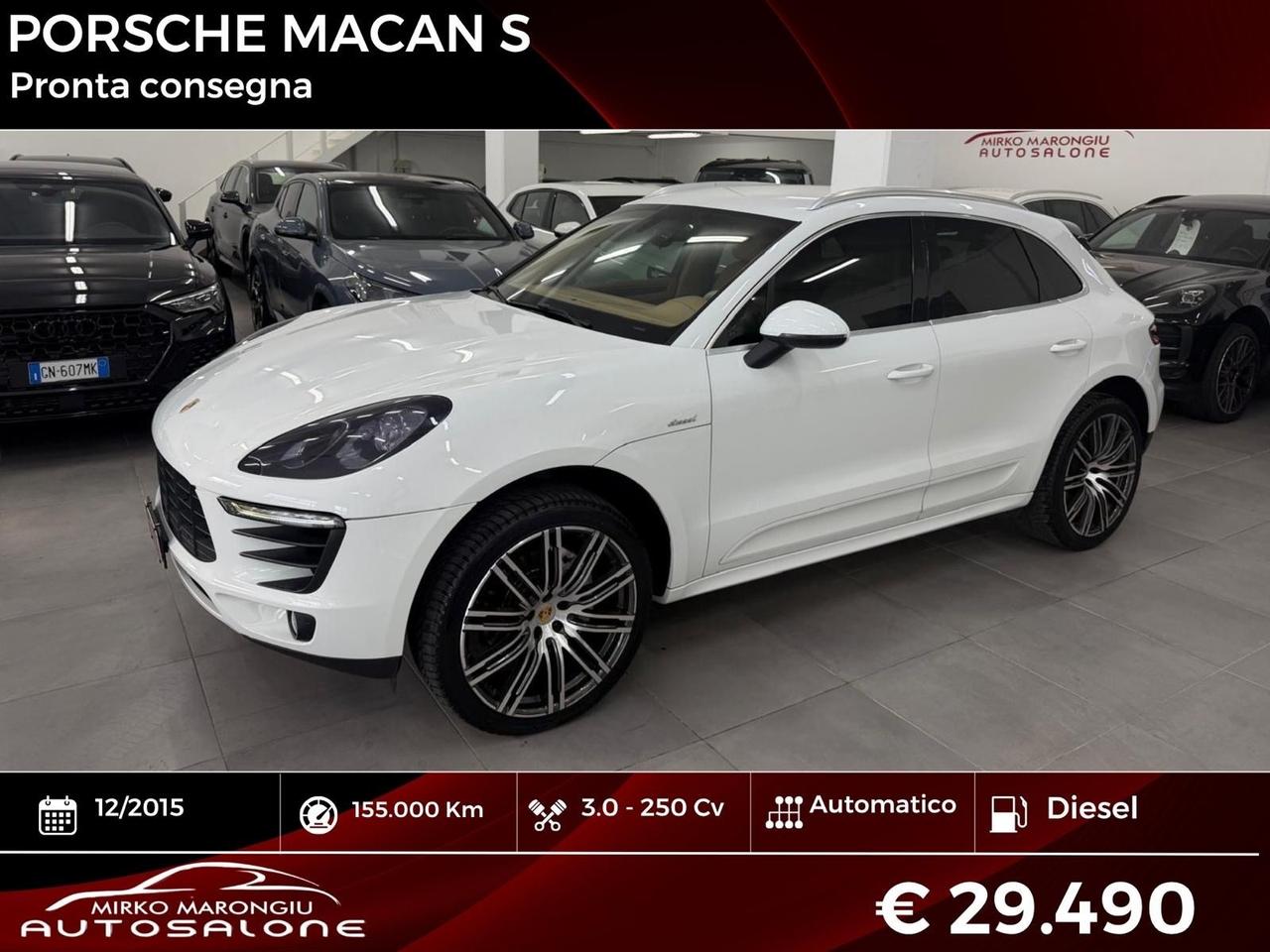 Porsche Macan 3.0 S Diesel FINANZIABILE
