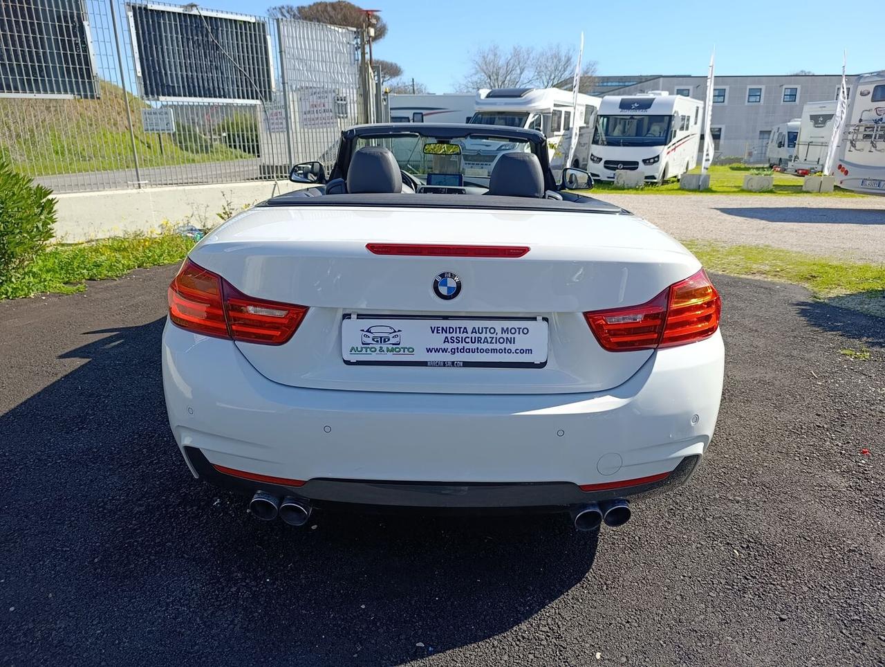 BMW Serie 4 F33 2013 Cabrio 420d Msport 184cv auto