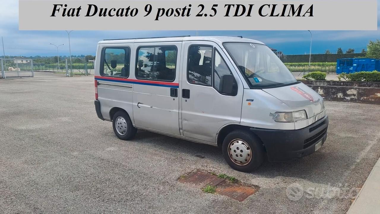 Fiat Ducato 14 2.5 TD 9 posti CLIMA