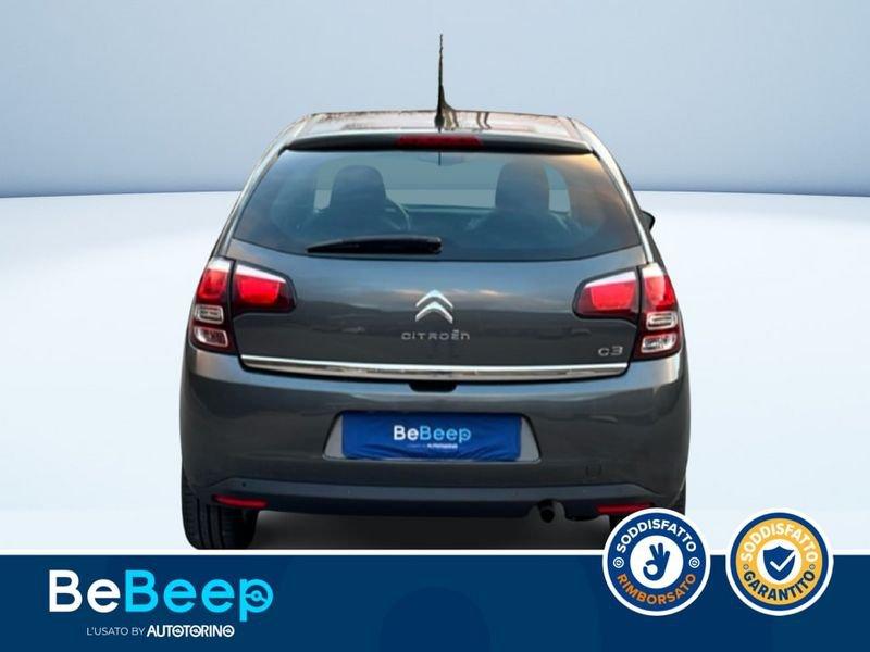 Citroën C3 1.2 PURETECH EXCLUSIVE 82CV E6