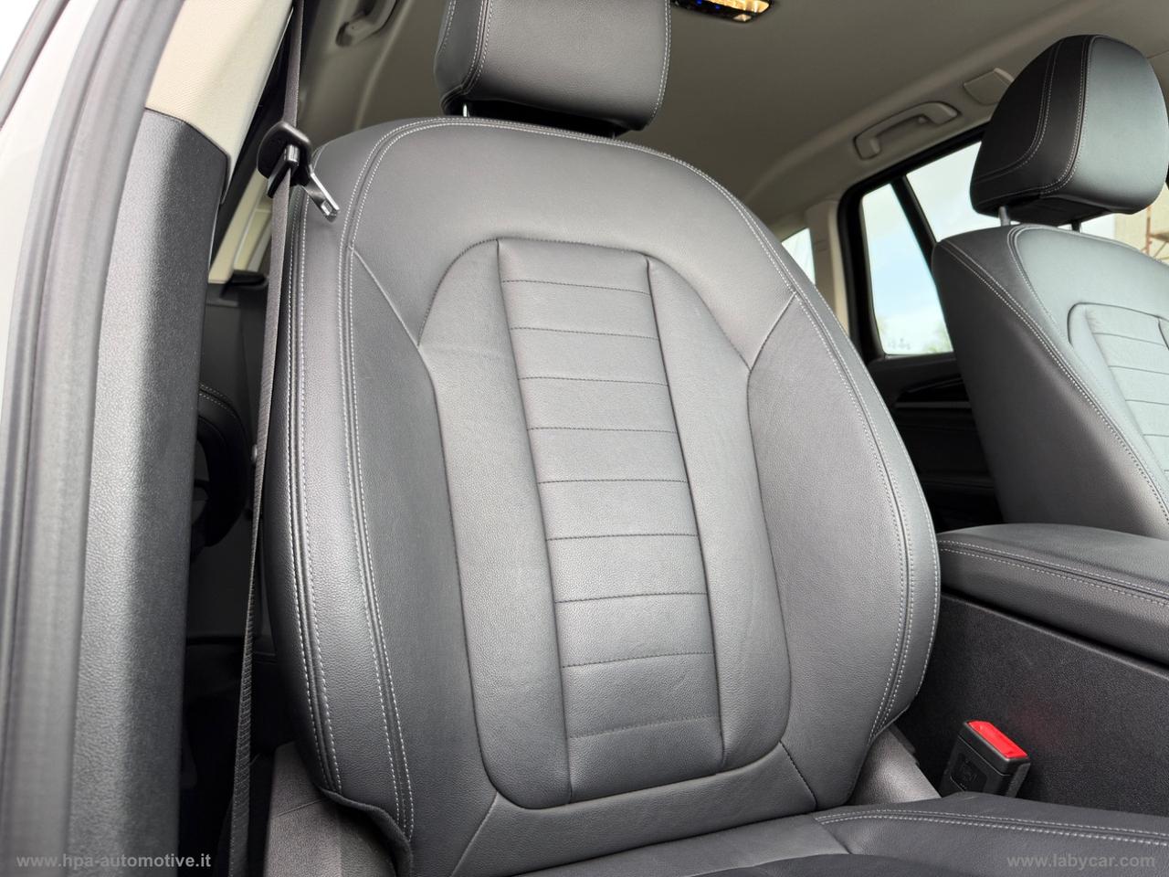 BMW X3 xDrive20d Luxury NAVI PELLE LED CERCHI 19