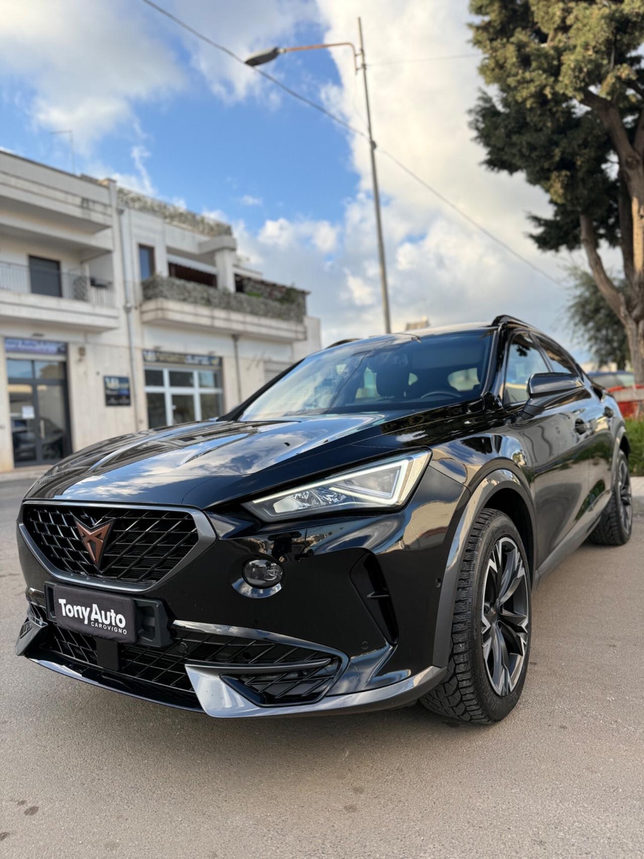 Cupra Formentor 150cv dsg VIRTUAL,TELECAMERA,LUCI SOFFUSE,NAVI,FULL LED,PORTELLONE AUTOMATICO