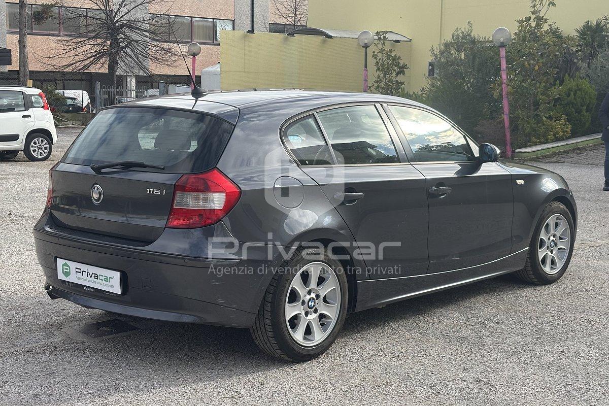 BMW 116i cat 5 porte Futura