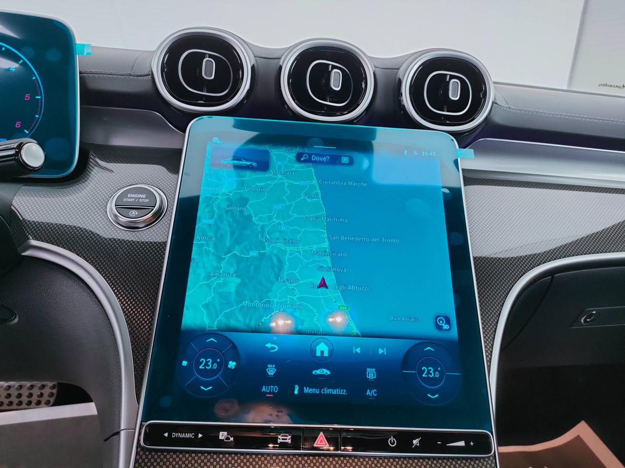 Mercedes-Benz Classe C-W206 Berlina 2021 - C 220 d mhev AMG Line Advanced 200cv auto