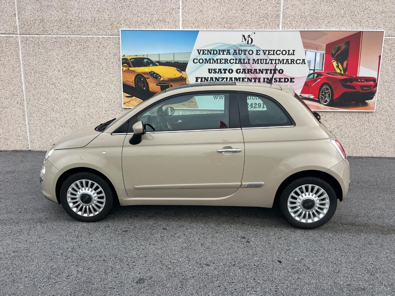 FIAT 500 1.2 EasyPower Lounge GPL TETTO PANORAMICO
