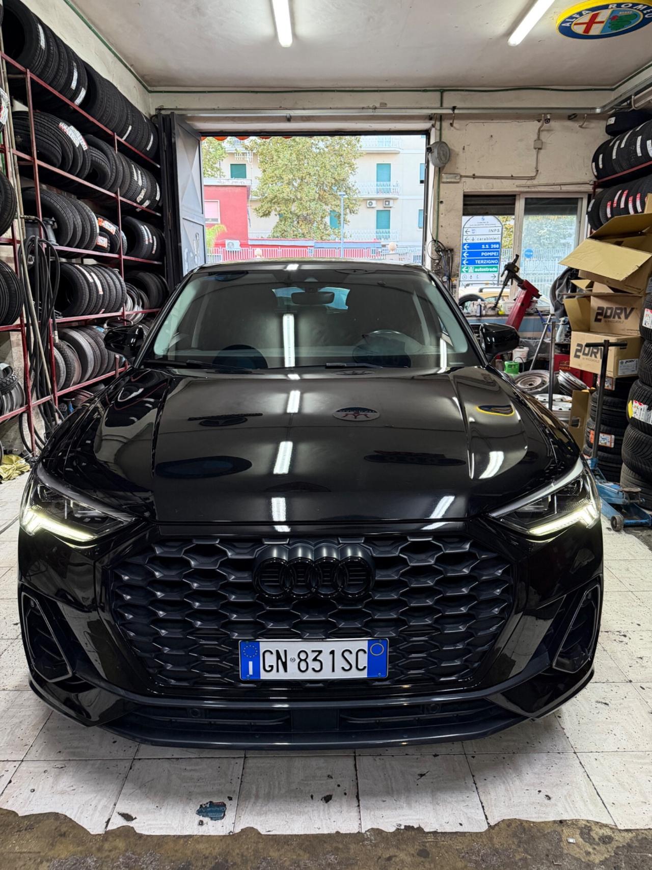 Audi Q3 SPORTBACK 35 TDI S tronic Identity Black 2023