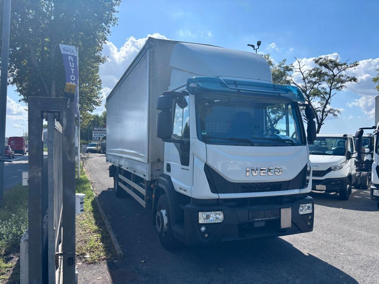 Iveco eurocargo 160E280 cassone e centina euro 6