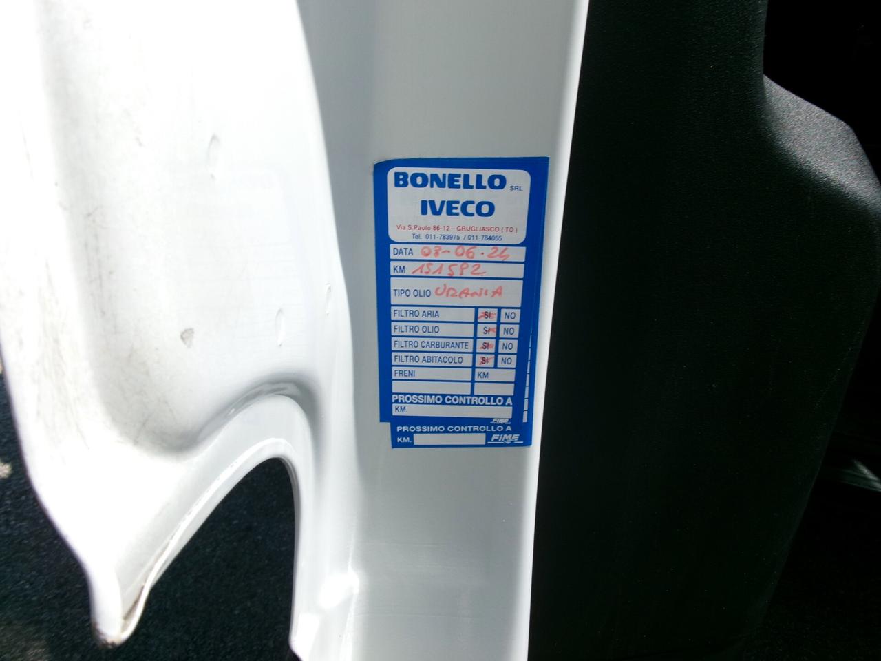 Iveco Daily 60C18 3000 180CV E6 HY-MATIC FRIGO FRCX 07/2028 187000 KM