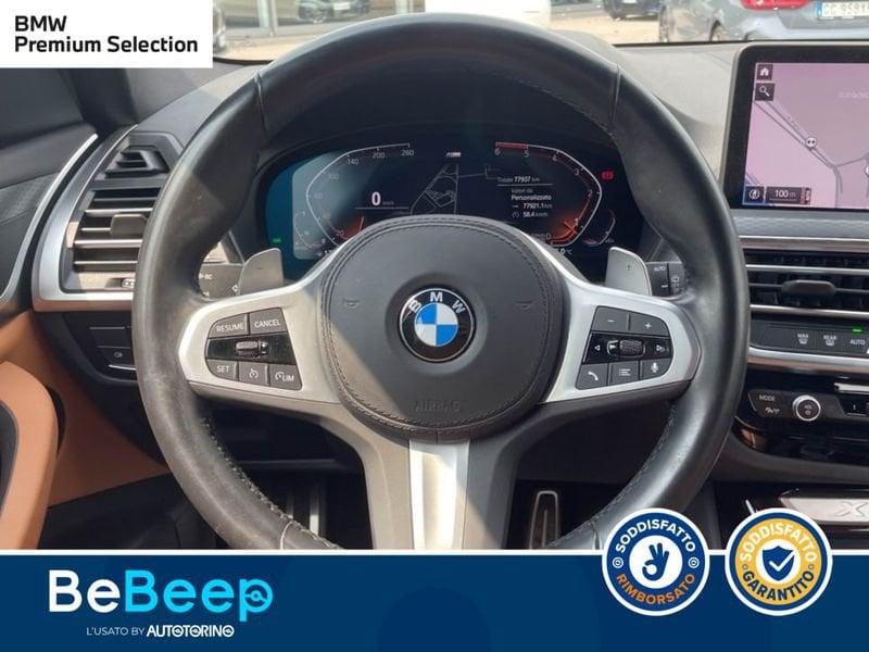BMW X3 XDRIVE20D MHEV 48V MSPORT AUTO