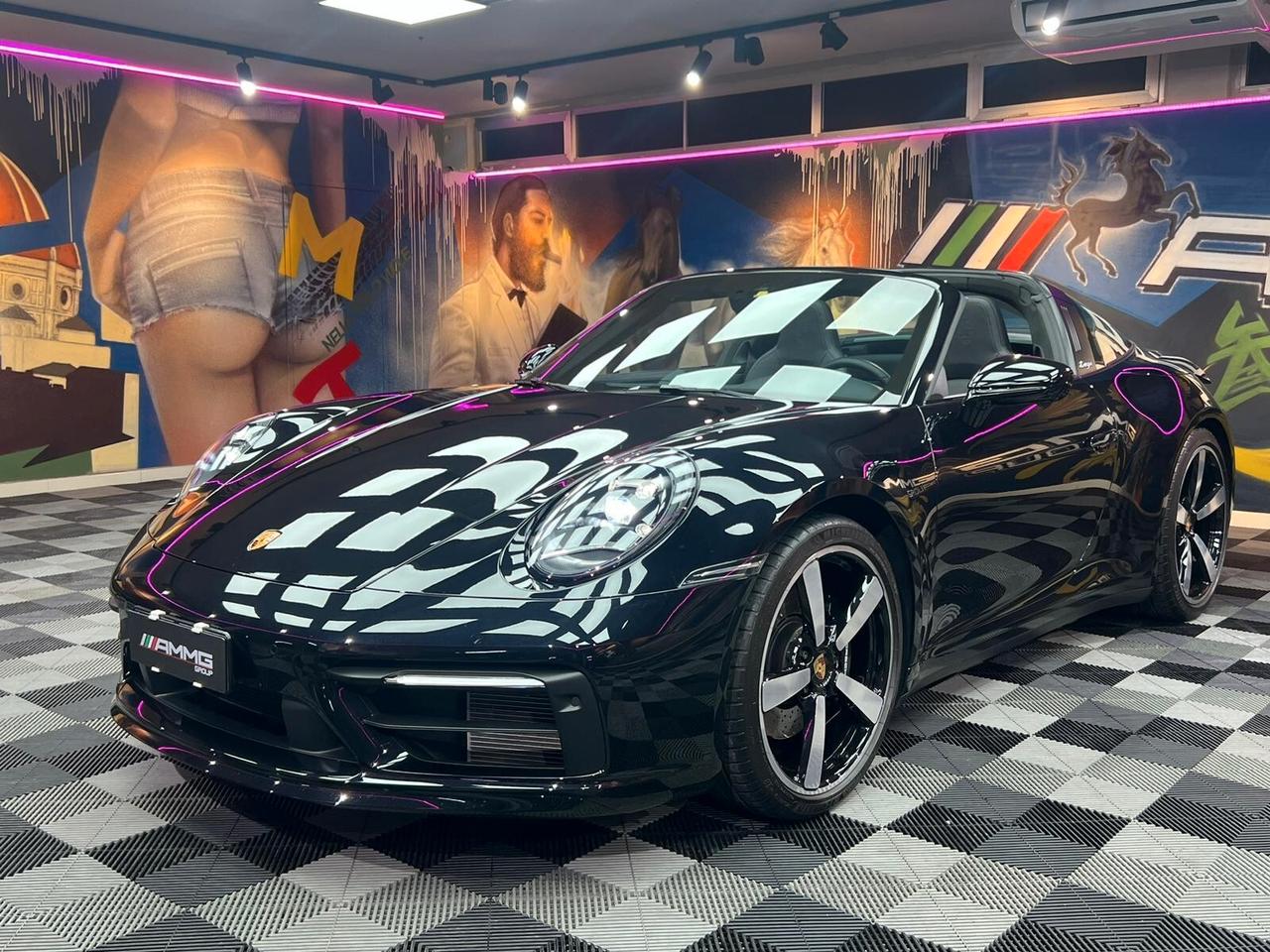 Porsche 911 Targa 4S (010) Pellicolata Bianca