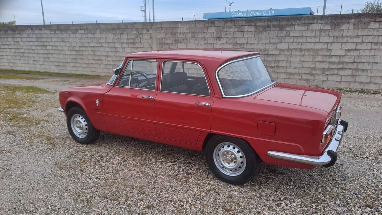 Alfa Romeo Giulia Nuova Super BELLISSIMA targhe nere