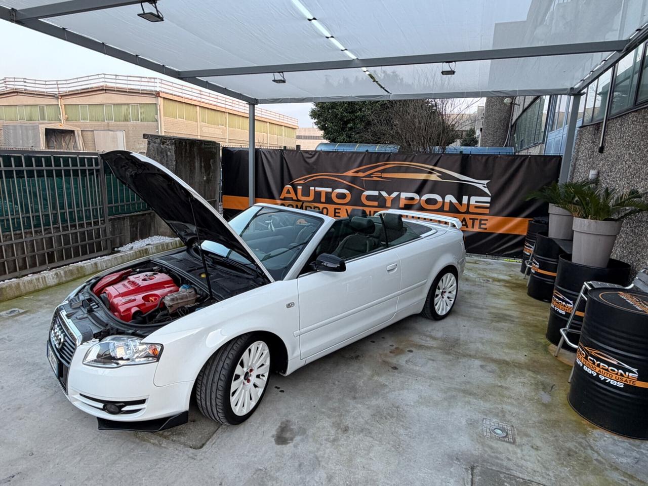 AUDI A4 S-LINE CABRIO 2.0 TDI 6MARCE MANUALE