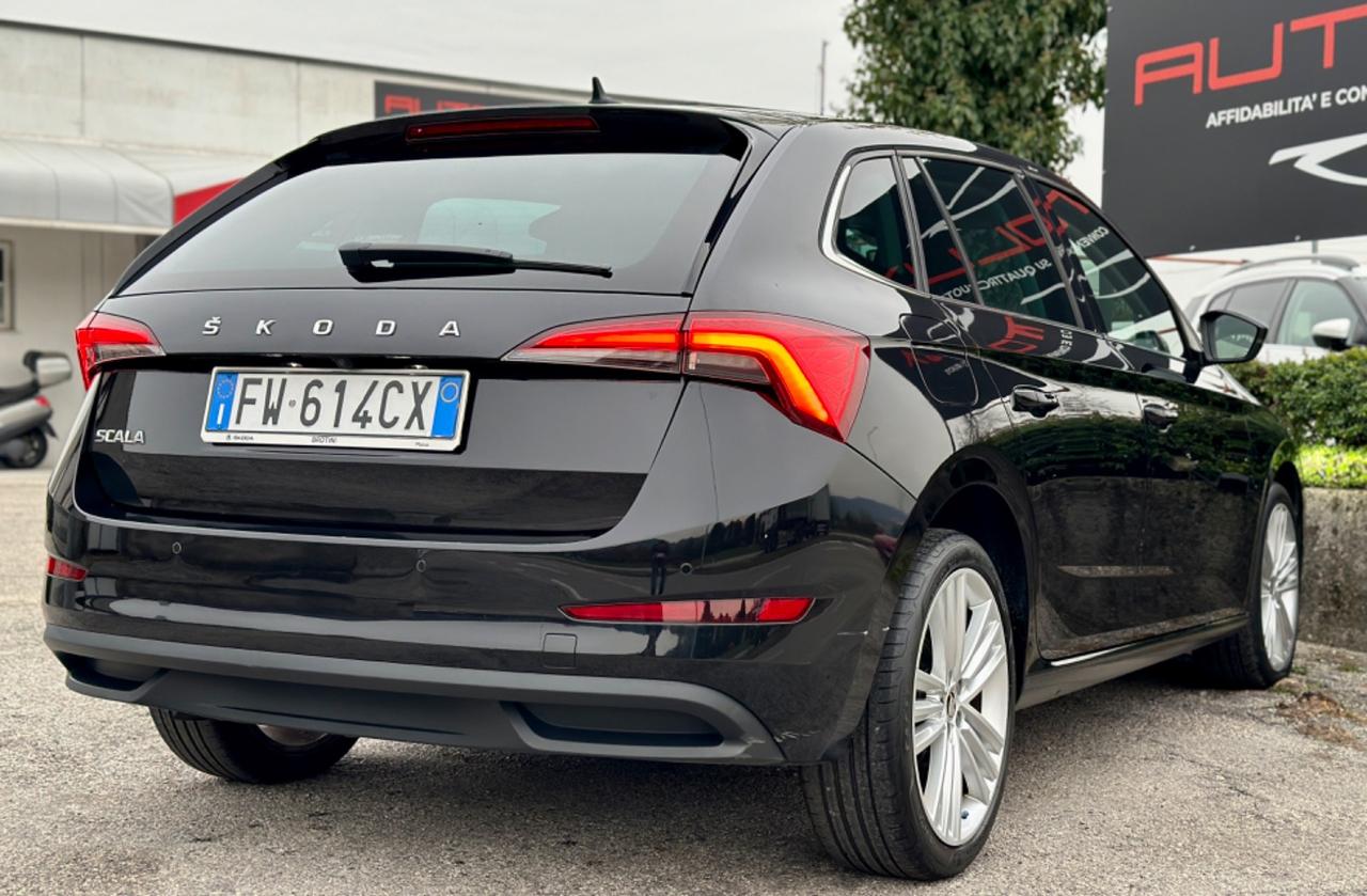 SKODA SCALA 1.6 TDI SCR DSG Style 2019 IMPECCABILE OK NEOPATENTATO