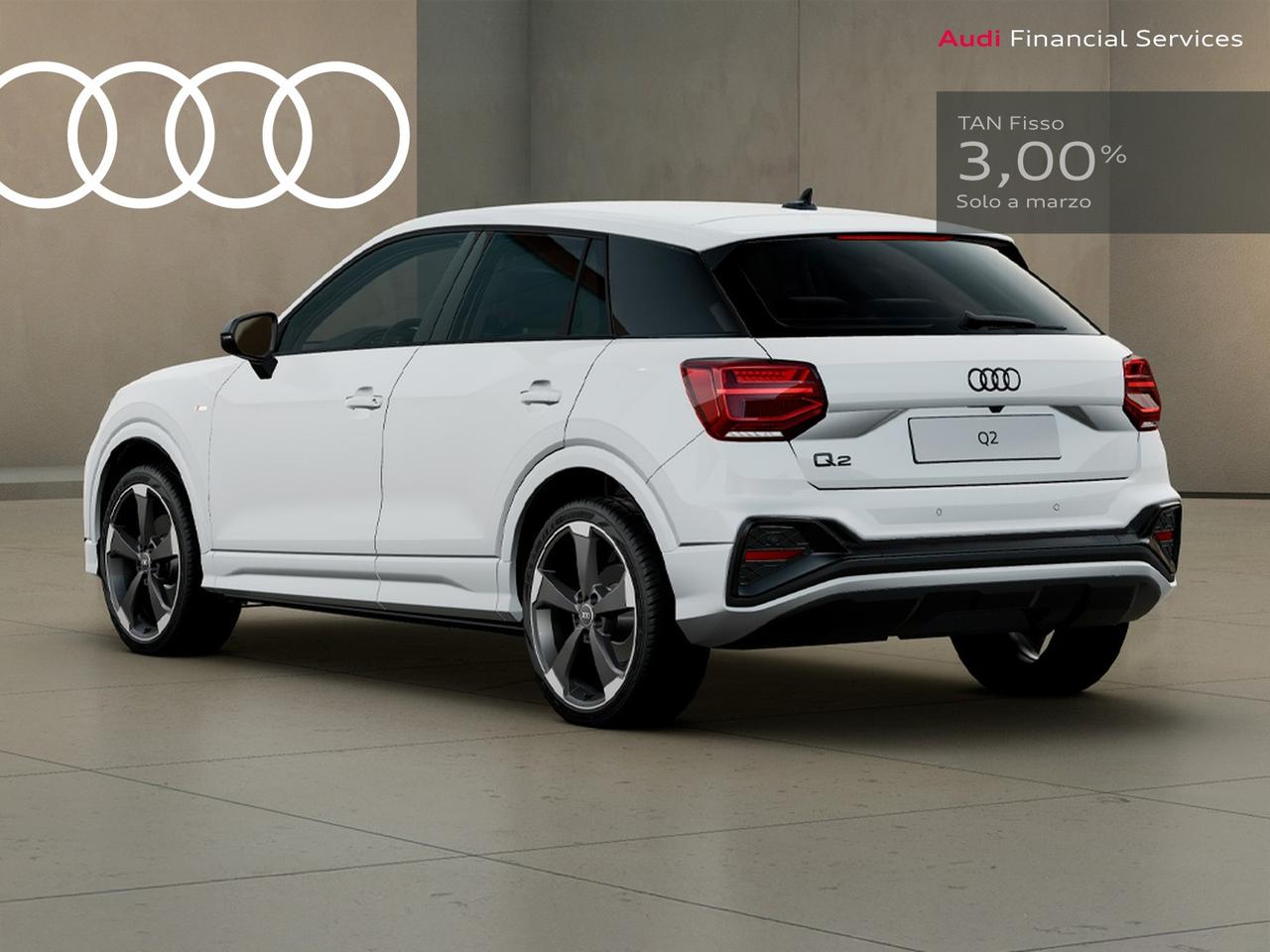 Audi Q2 30 2.0 tdi identity black