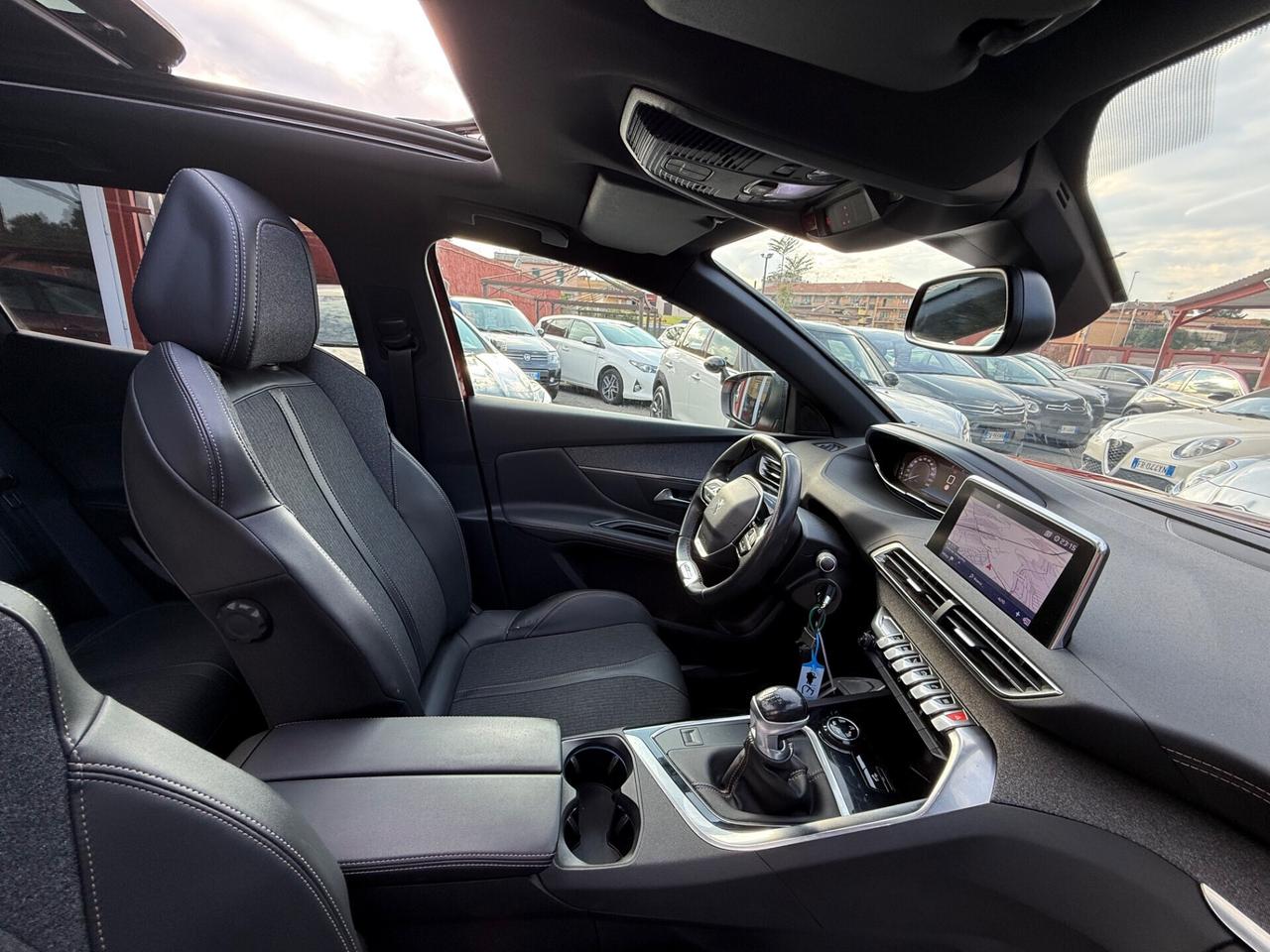 3008 BlueHDi 130 -GT Line-TETTO-garanzia-unipro