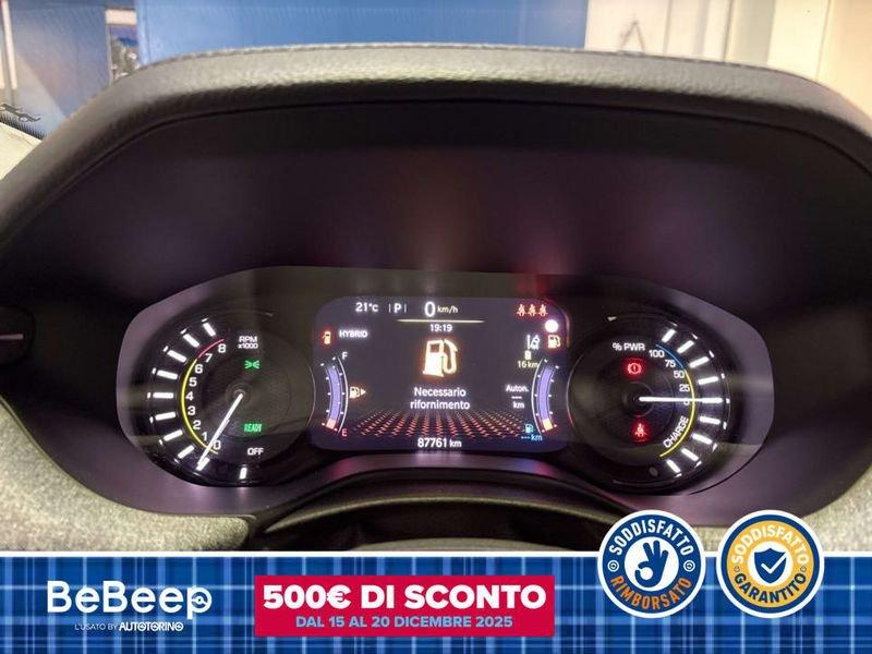 Jeep Compass 1.3 TURBO T4 PHEV LONGITUDE 4XE AUTO