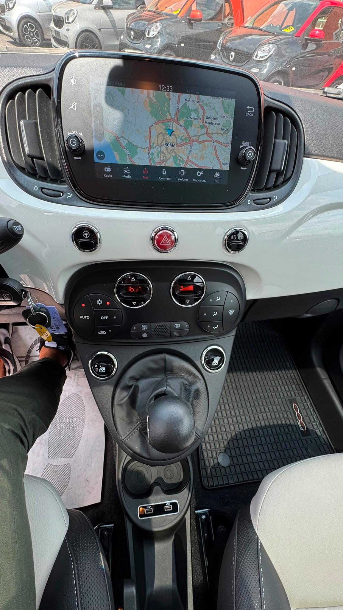 Fiat 500 PREZZO REALE !! 16000KM BI COLORE 1.0 hybrid Dolcevita 70cv