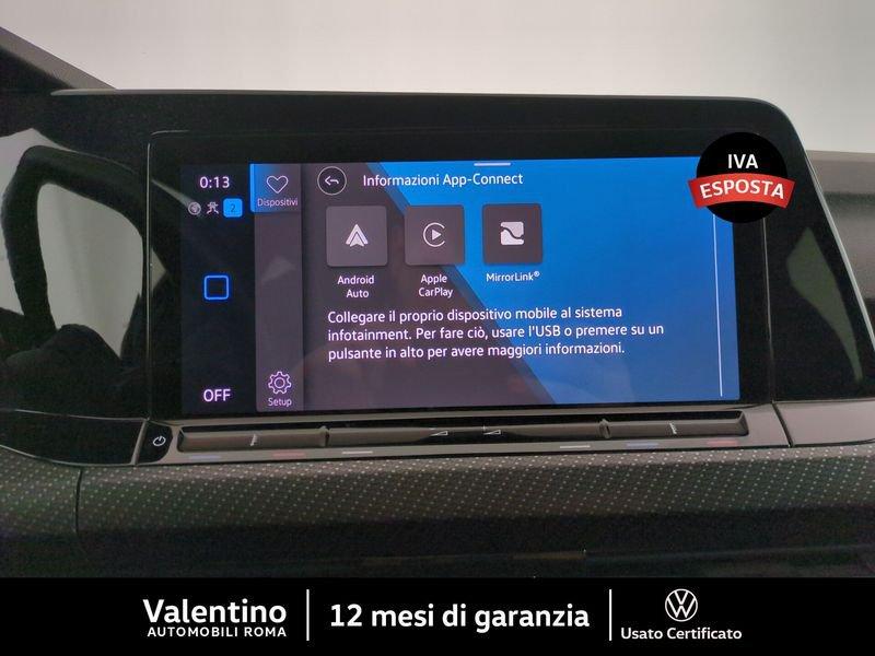 Volkswagen Golf 1.5 eTSI DSG R-LINE 150 CV EVO ACT