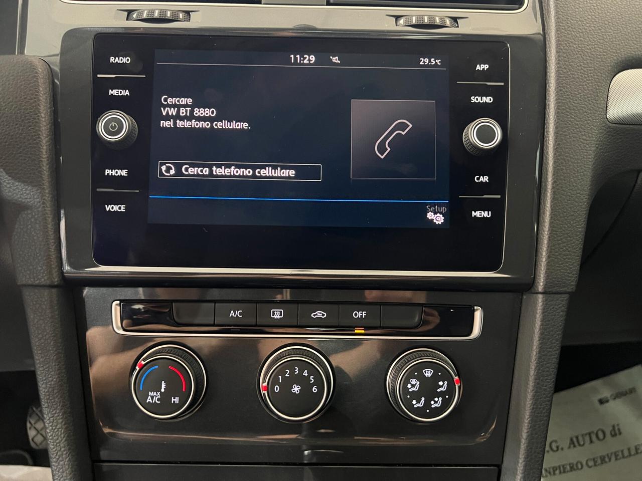 Volkswagen Golf 1.6 116 CV - EXECUTIVE - 2019