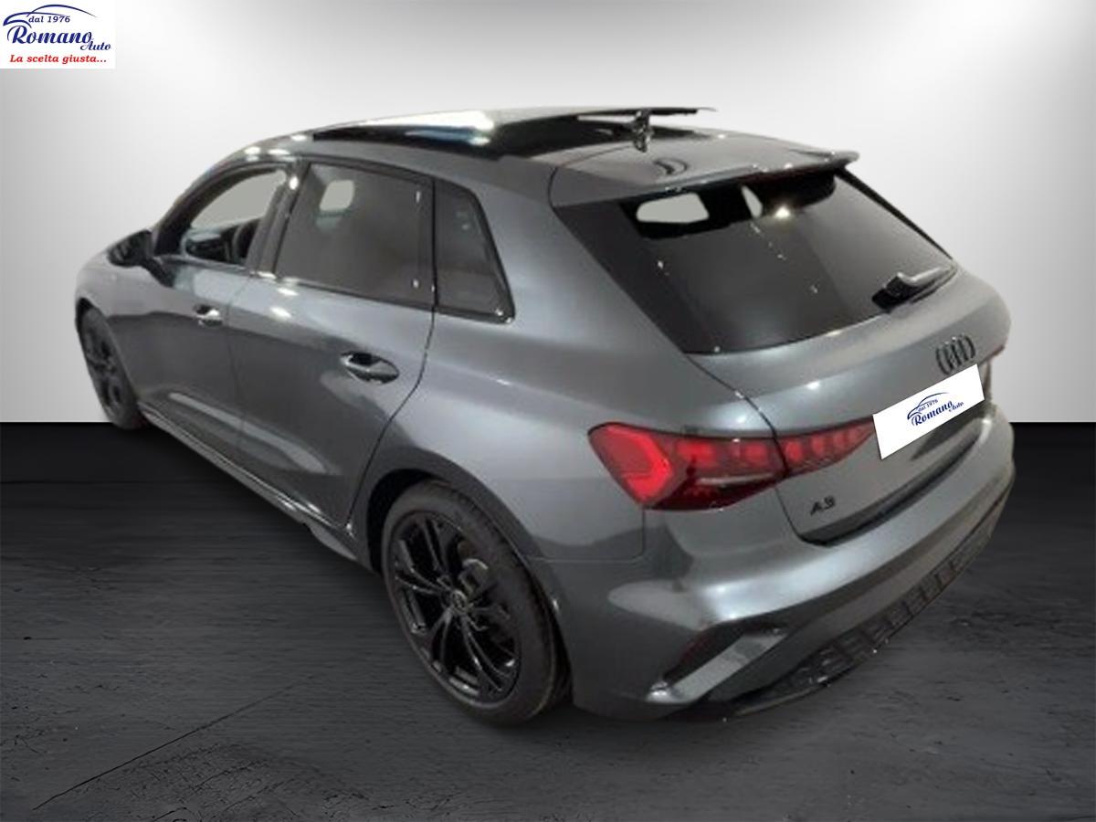 NEW AUDI - A3 Sportback - SPB 35 TDI S tronic Identity Black#TETTO APRIBILE!
