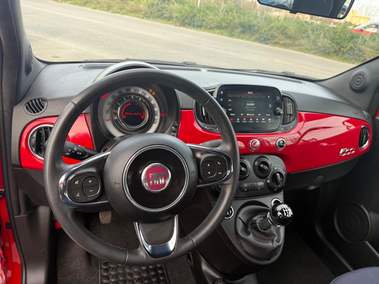 FIAT 500 1.0 hybrid Club 70cv Rosso Passione Uff.