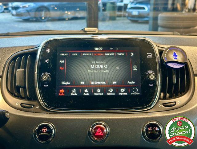 FIAT 500 1.2 S *NEOPATENTATI*SENSORI DI PARCHEGGIO*