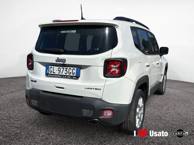 Jeep Renegade PHEV Plug-In Hybrid My22 Limited 1.3 Turbo T4 Phev 4xe At6 190cv