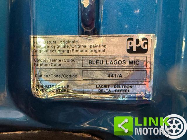 LANCIA Delta 2.0i.e. turbo 16V cat HF integrale "BLU LAGOS"