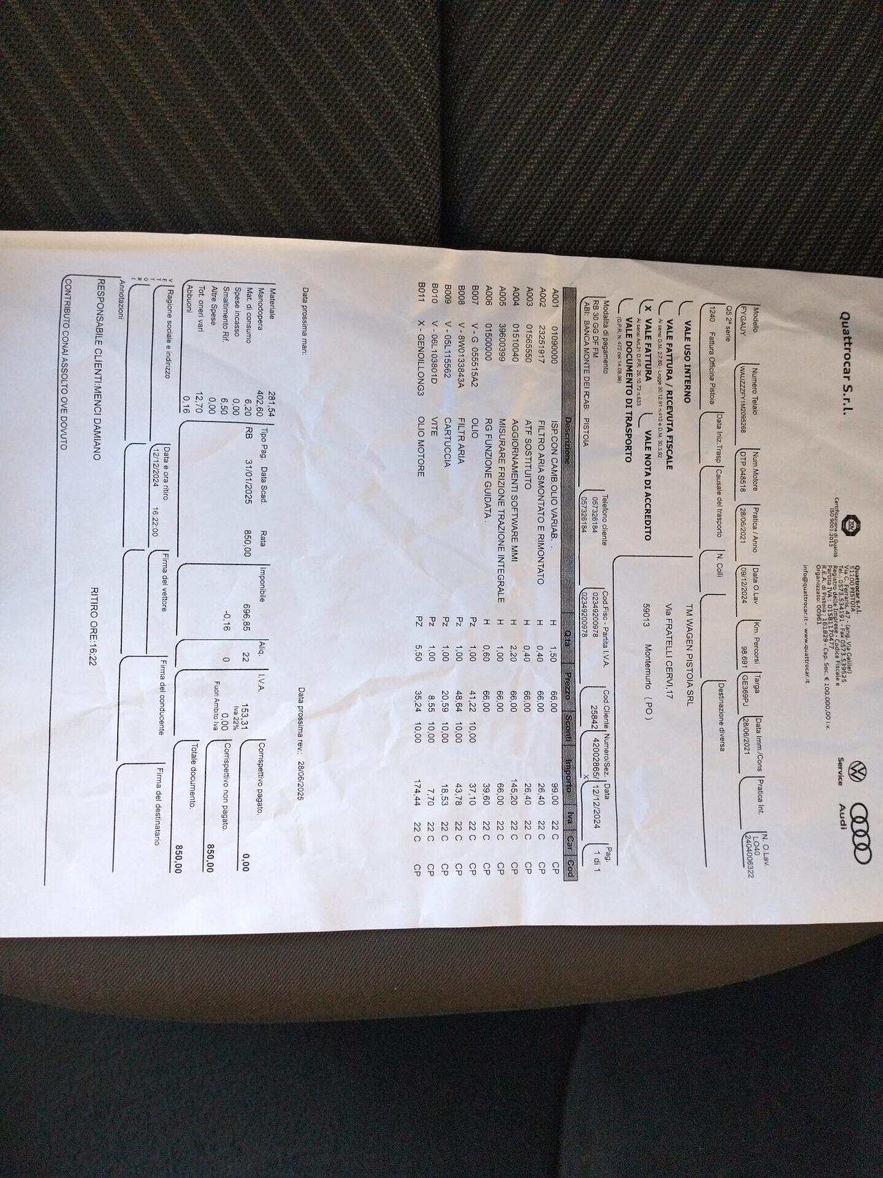 Audi Q5 40 TDI 204 CV quattro S tronic