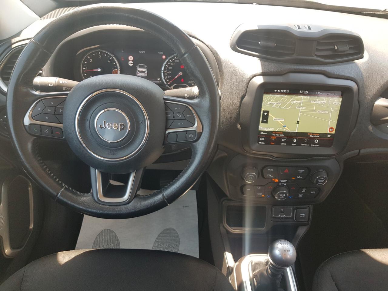 Jeep Renegade 1.6 Mjt 120cv Limited Navy Led Rcam Sensori a/p