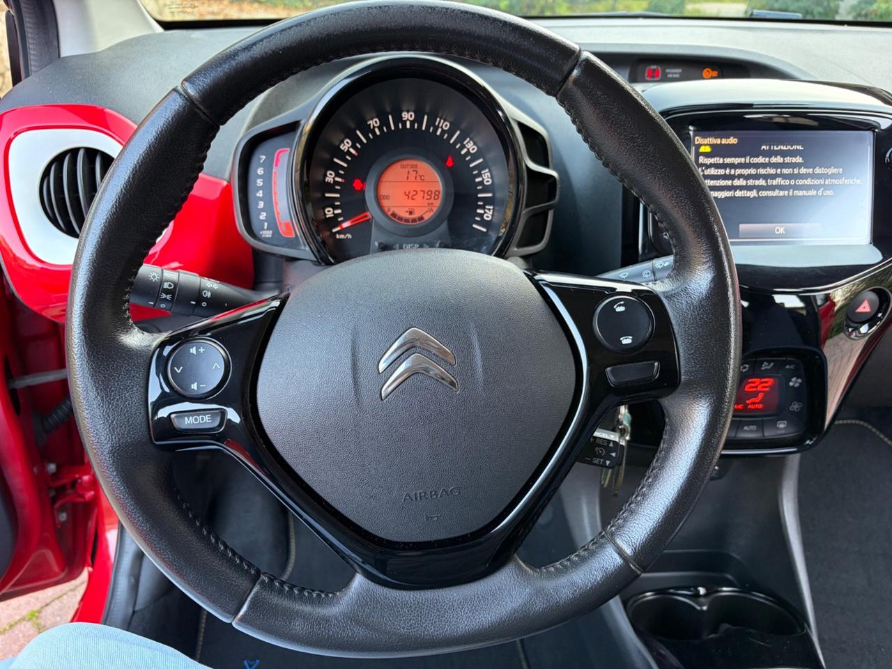 Citroen C1 VTi 72 S&S 5 porte Shine UNICO PROPRIETARIO