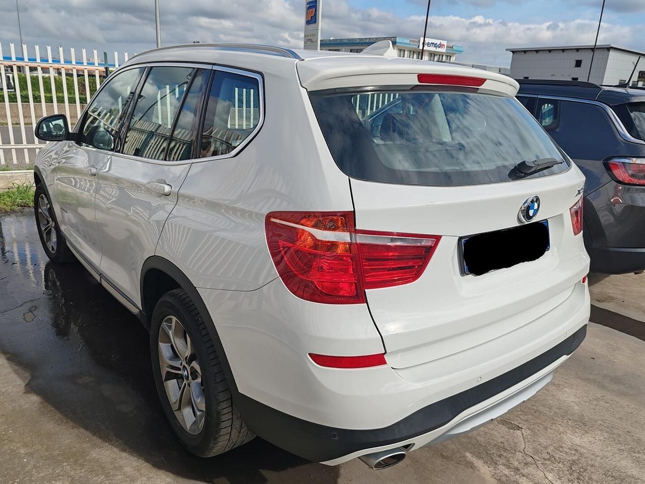 BMW X3 XDRIVE 20d XLINE BIANCO PERLA METALIZZATO