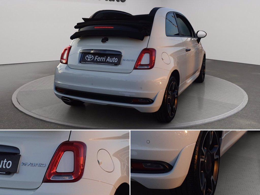 FIAT 500c 1.0 hybrid sport 70cv del 2021