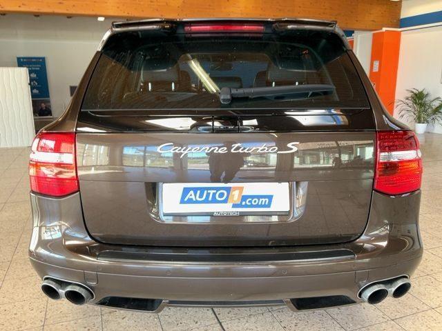 PORSCHE Cayenne 4.8 Turbo S 550CV COLOR MACADAMIA ! FRENI CARBO !