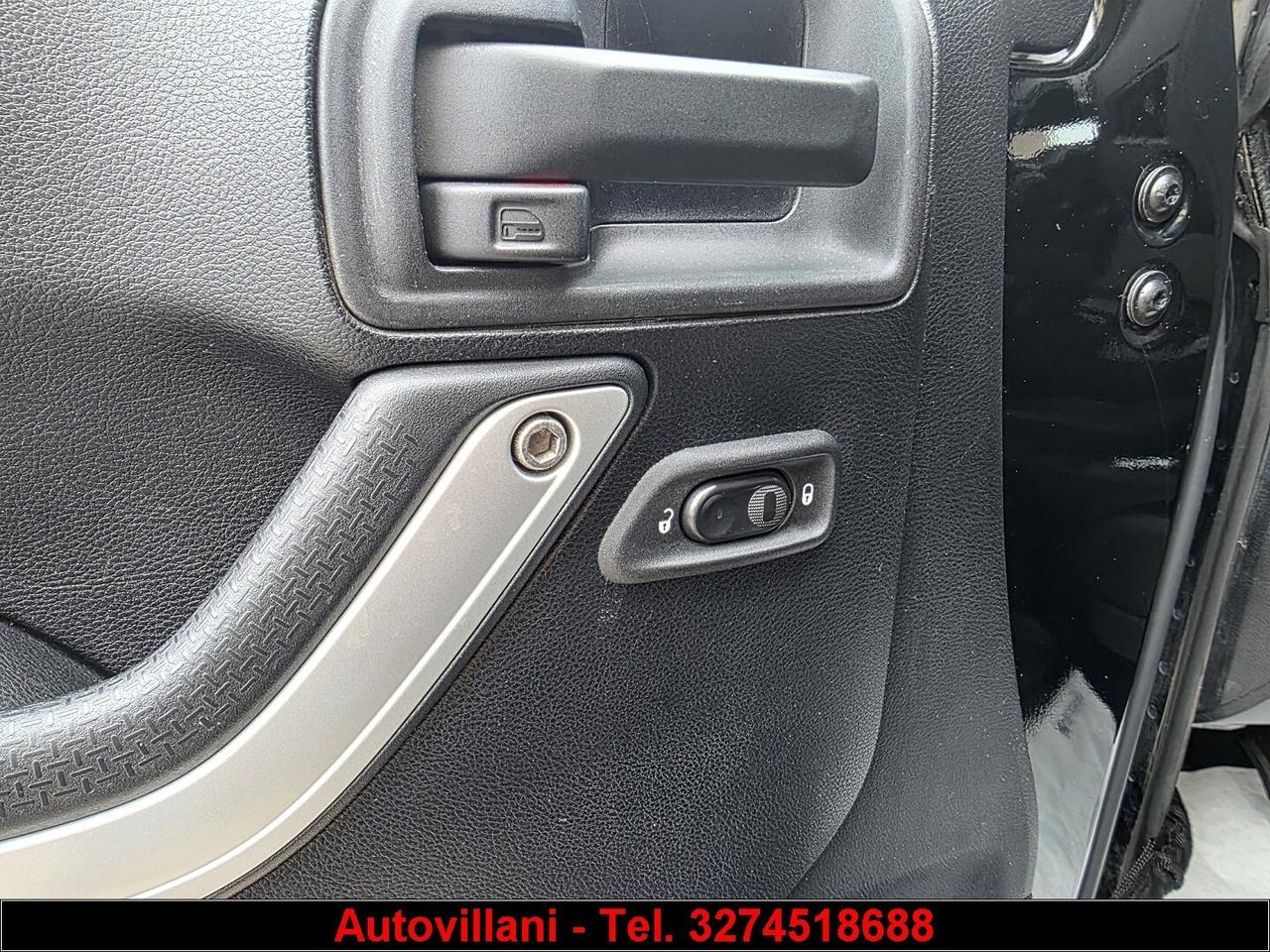 Jeep Wrangler 2.8 CRD 200cv Sahara - GANCIO TRAINO