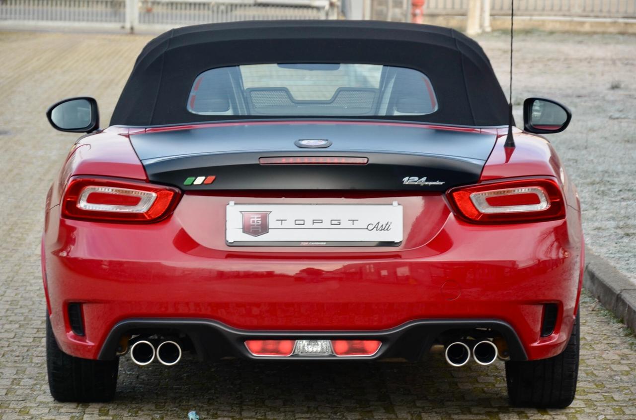 ABARTH 124 SPIDER 1.4 t. m.air 70° 170cv MANUALE, ECCELLENTI CONDIZIONI, SERVICE BOOK PRESENTE, HI-FI BOSE, EURO 6C, PELLE, PERMUTE