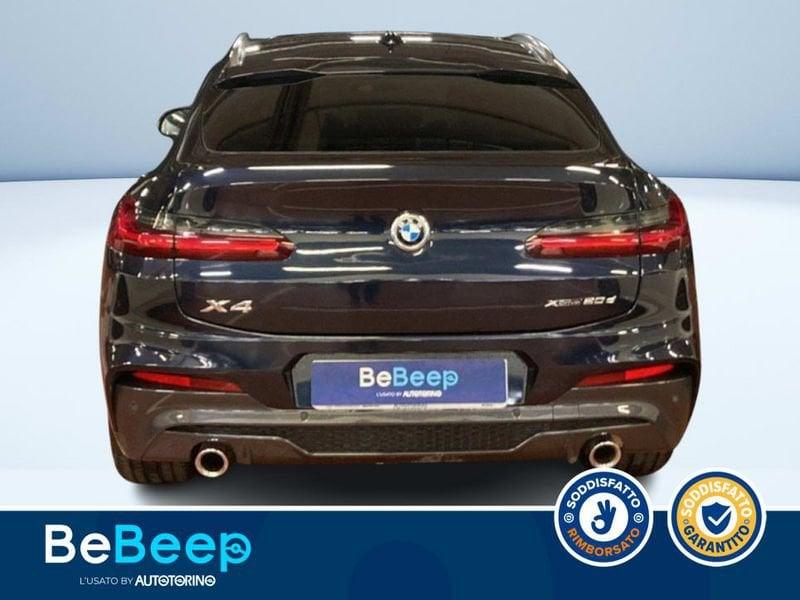 BMW X4 XDRIVE20D MSPORT X AUTO MY19